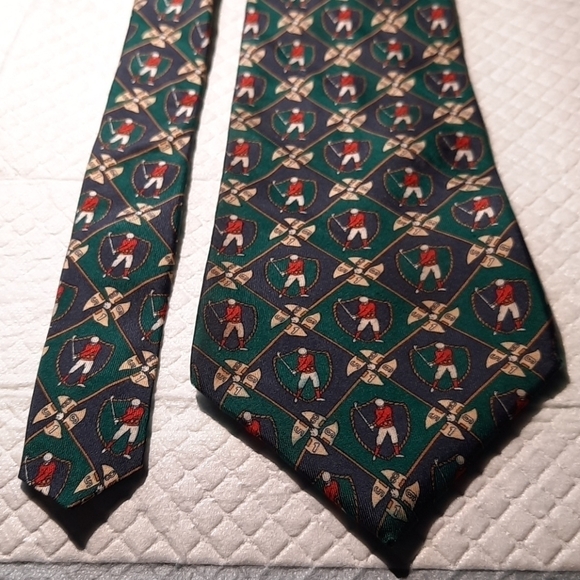 Men's Tommy Hilfiger Golf Tie - Picture 1 of 4